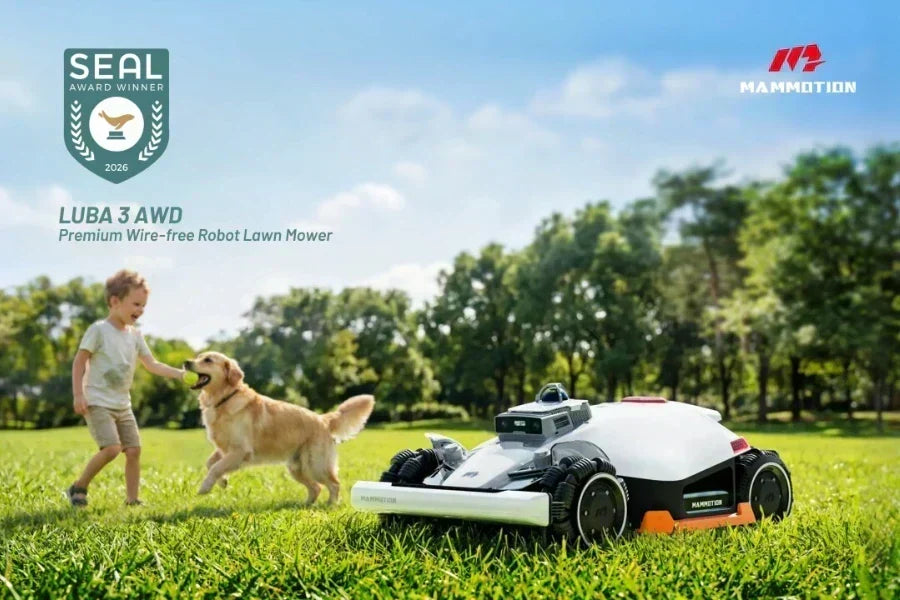 Mammotion LUBA 3 AWD: Winner of the SEAL Sustainable Product Award 2026