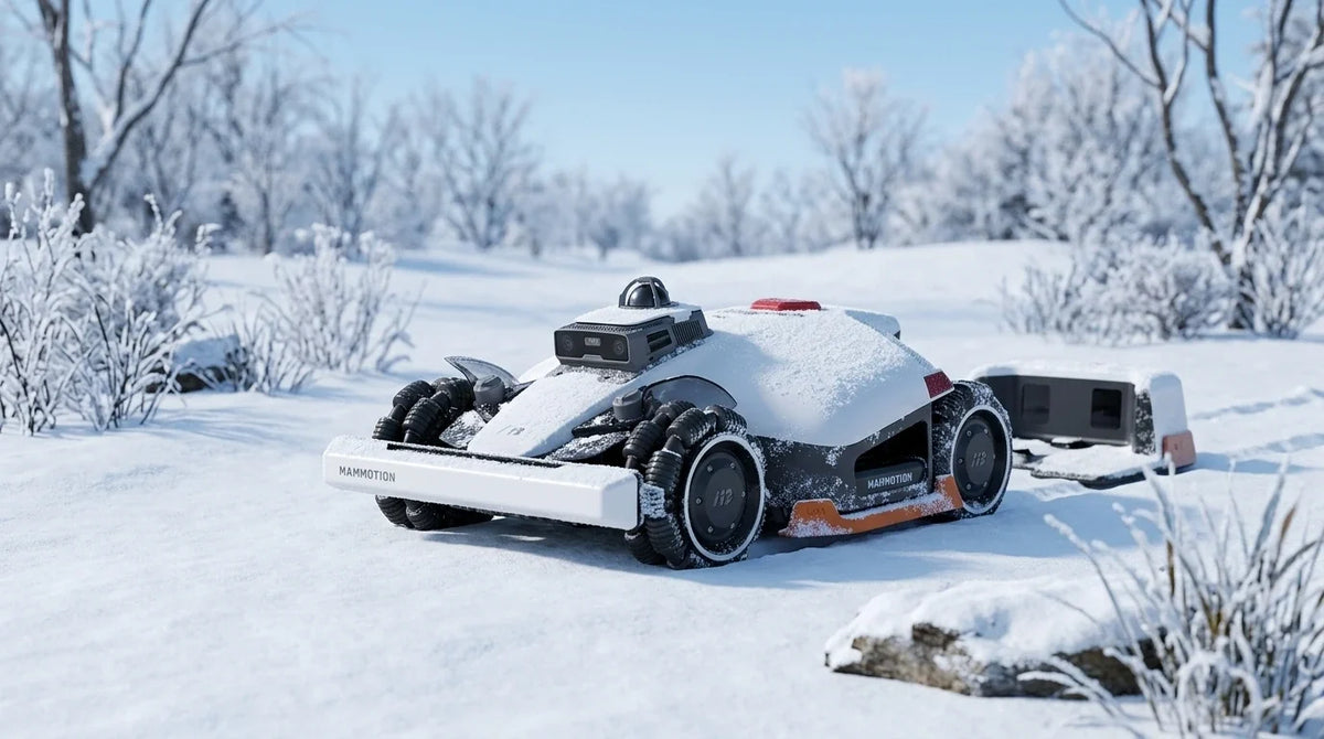 robot lawn mower winter storage
