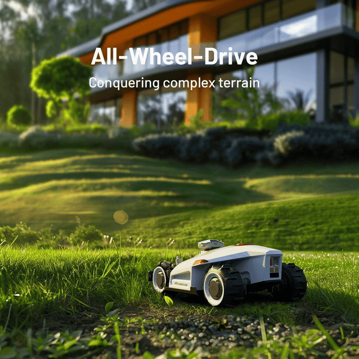 LUBA 2 AWD 5000 Robot Mower for 5000㎡ Mammotion EU