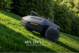 Handle 45% slopes